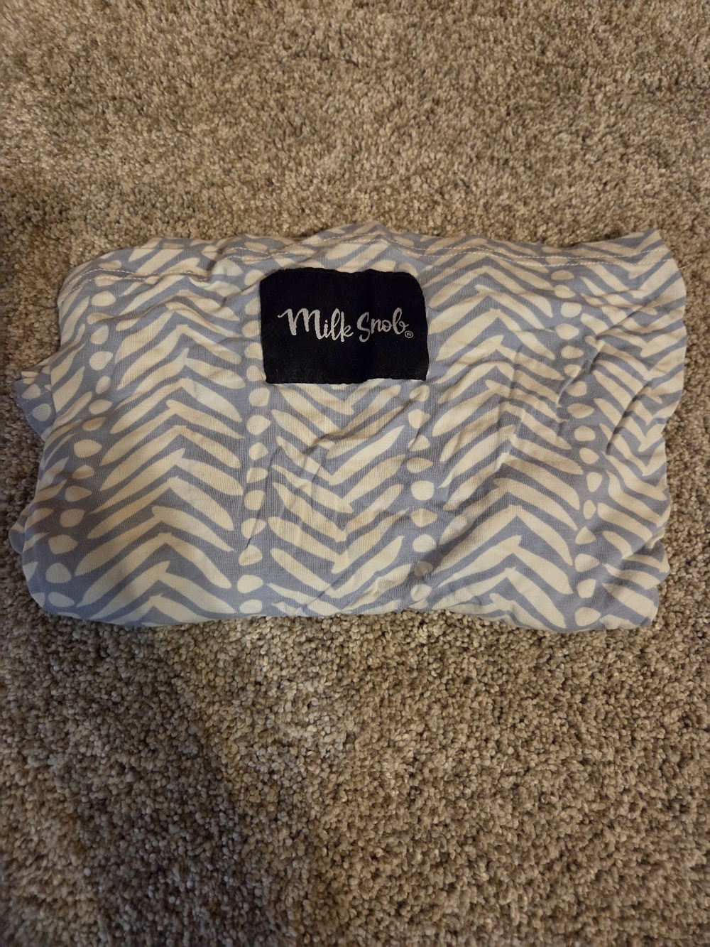 Milk Snob Blue & White Patterned 5-in-1 Cover